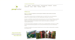Desktop Screenshot of proepi-institut.de